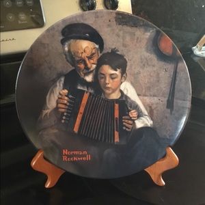 Vintage Norman Rockwell “ The Music Maker“  Plate
